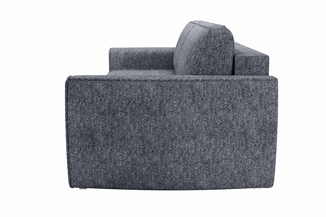 Женева 2S2P / Диван - кровать (еврокнижка) велюр bubble 19 темно-серый